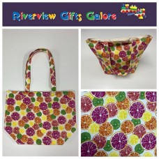 Large Tote Bag - Citrus Large Tote Bag - Citrus